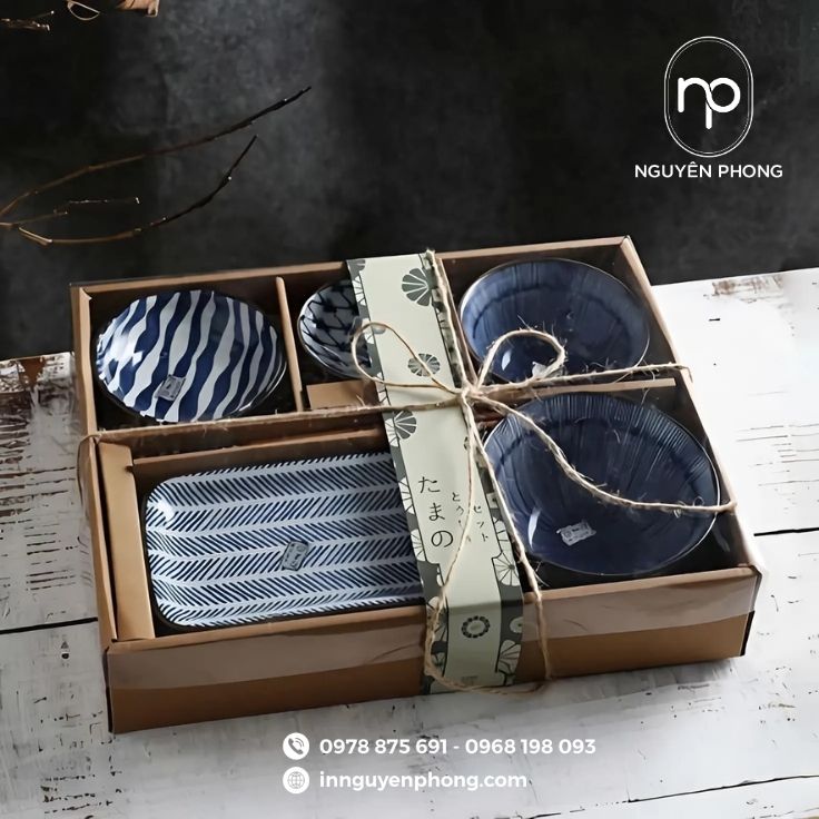 Mẫu hộp mềm đựng gốm sứ